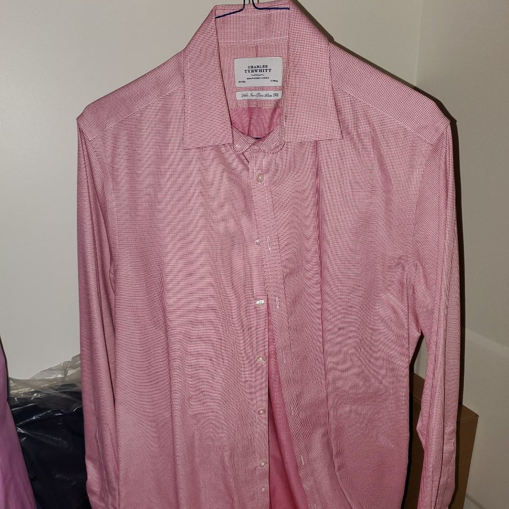 Charles Tyrwhitt Non-Iron Slim Fit Dress Shirt
